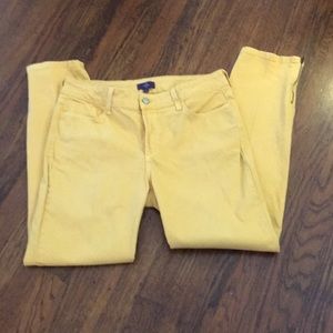 NYDJ Mustard Ankle Jeans size 6 ✂️ price cut!